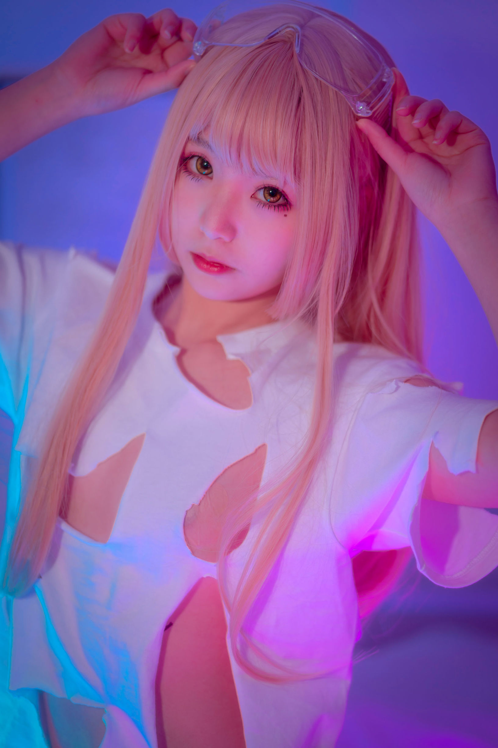 [网红COSER]萌妹是青水破T恤插图5